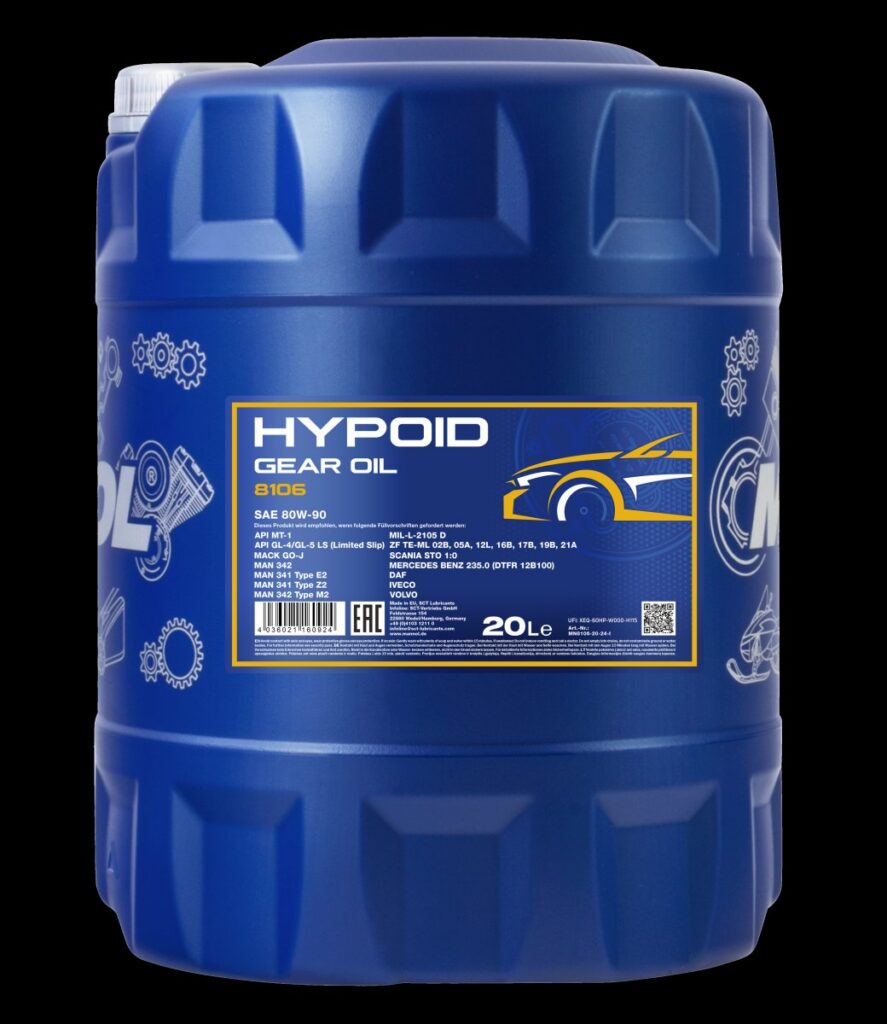 Mannol Hypoid Getriebeoel 80W90 GL-4/GL-5 LS 20L hajtóműolaj