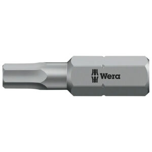 WERA 840/1 HEX PLUS Z 1/4, 6 lapú/Allen 4 mm, 25 mm hosszú bit – német műhelyminőség