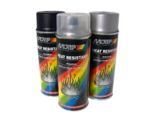MOTIP Kipufogófesték – hőálló, 400ml, rozsda elleni védelem