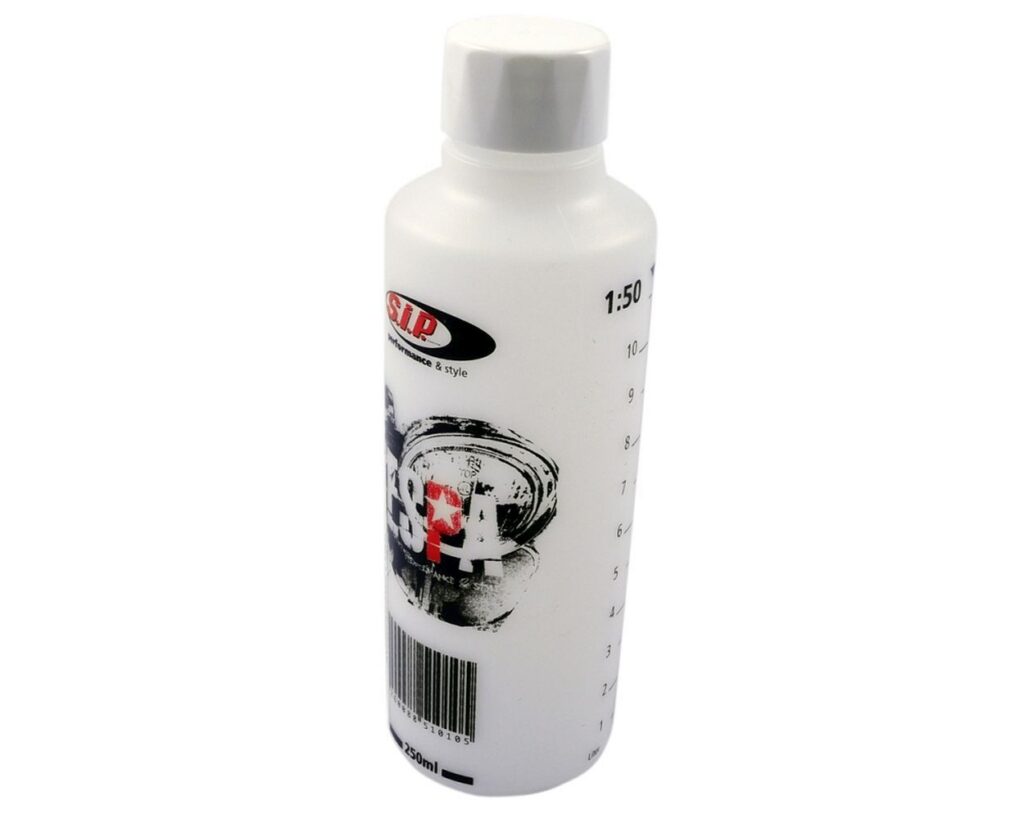 SIP mérőpohár 250 ml, 2% és 4% skálával, literhez, csavaros tetővel