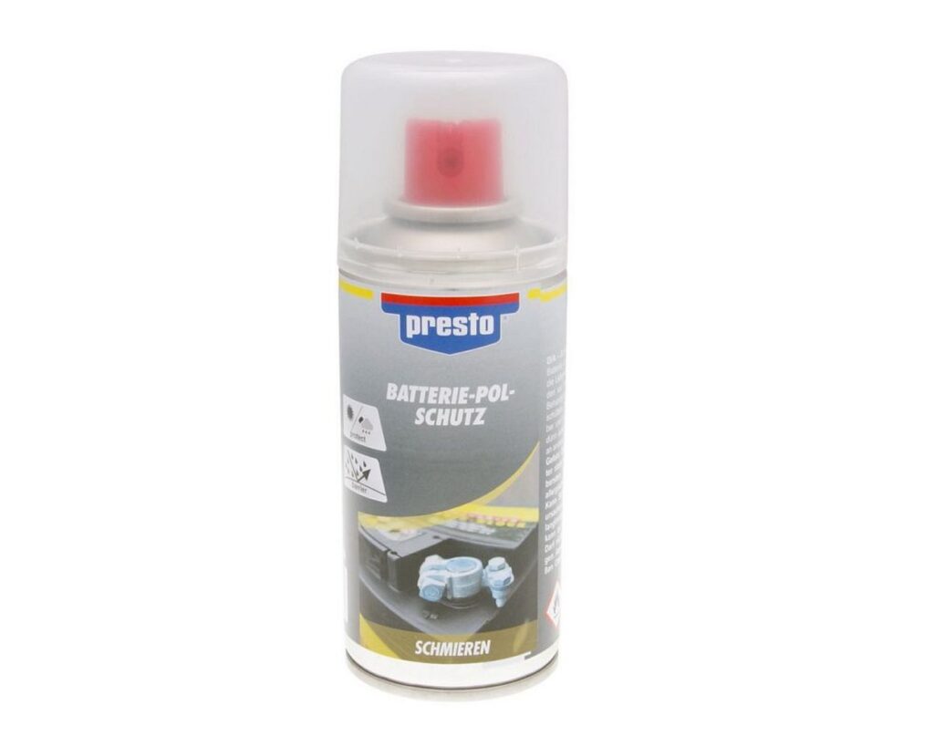 Presto akkumulátor saruvédő spray 150 ml