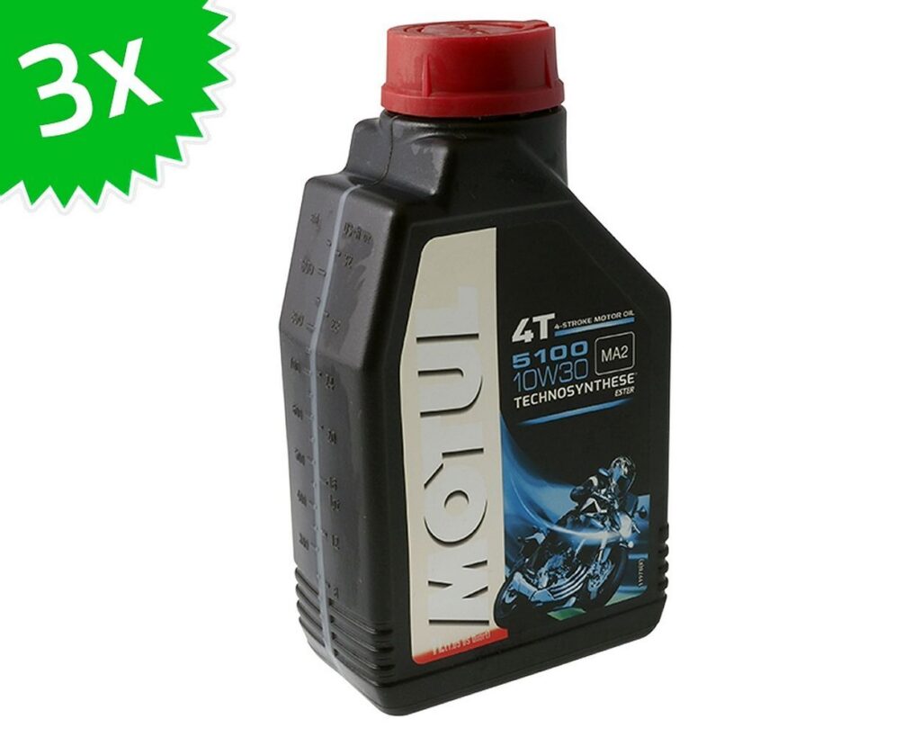 MOTUL 4-ütemű motorolaj 10W30 - 5100 4-Stroke