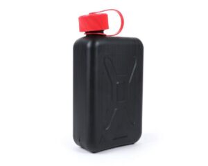 HÜNERSDORFF FuelFriend BIG 2,0L (2000ml) fekete biztonsági záras üzemanyag kanna univerzális robogóhoz, motorkerékpárhoz, quadhoz, autóhoz