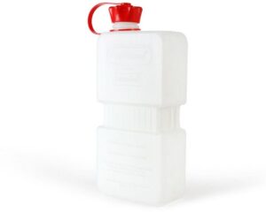 HÜNERSDORFF FuelFriend PLUS 1,5L üzemanyagkanna, natúr átlátszó, univerzális robogóhoz, motorkerékpárhoz, quadhoz, autóhoz