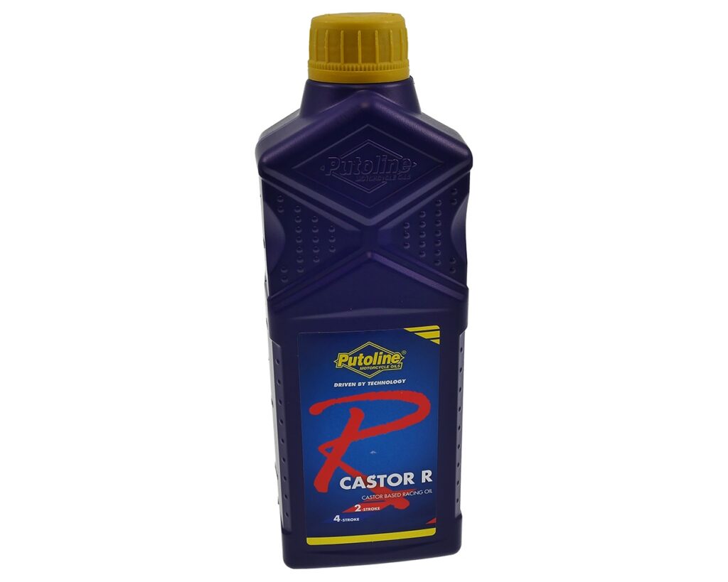 PUTOLINE Castor R verseny ricinusolaj 2T és 4T motorhoz, 1 liter
