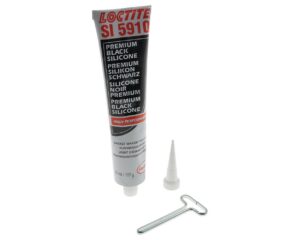 LOCTITE Si 5910 fekete szilikon ragasztó és tömítő 80ml, univerzális, robogóhoz, motorkerékpárhoz, mopedhez, tömítőanyag