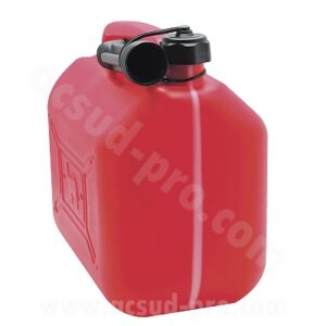 ACSIN műanyag benzines kanna, 10 liter, engedélyezett