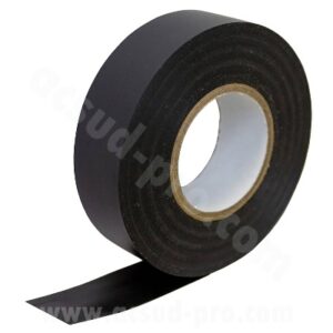 ACSIN fekete PVC ragasztószalag (10 m x 19 mm)