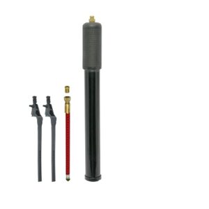 PERF kerékpár pumpa, gyanta, 29 mm átmérő, 300 mm hossz, Presta/Shrader csatlakozóval