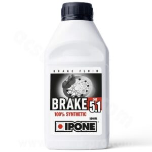 IPONE DOT 5.1 fékfolyadék, 100% szintetikus (500 ml-es flakon)