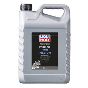 LIQUI MOLY Fork Oil Medium 10W teleszkóp- és lengéscsillapító-olaj, 5 l, 100% szintetikus
