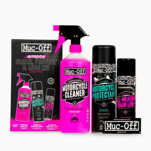 Muc-Off Clean, Protect & Lube Kit 3 az 1-ben motorápoló és lánckenő készlet