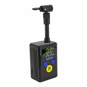 MICHELIN (Vélo) MICHELIN Ultra Compact Air+ Pro mini kompresszor és elektromos pumpa, 500 mAh, 7,4 V, 2,0 A, fekete, digitális kijelzővel, 13 l/perc,