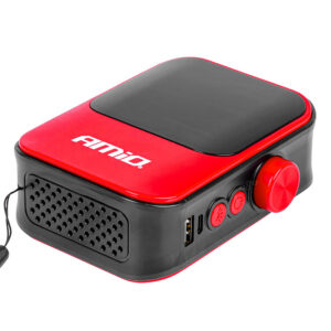 AMIO mini kompresszor, felfújó és légpumpa, 4000 mAh, 17 l/perc, 10 bar, 12 V, USB-C tölthető