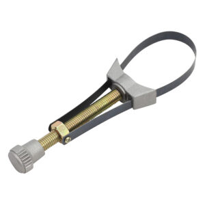 AMIO univerzális olajszűrő-leszerelő szíjas kulcs, 55–110 mm