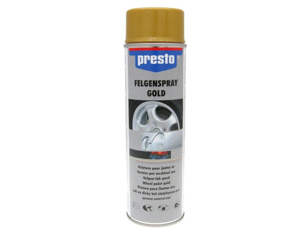 Presto arany kerék festék spray - 500ml