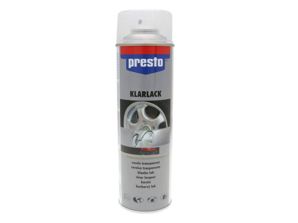Presto átlátszó fényes lakk felület - 500ml