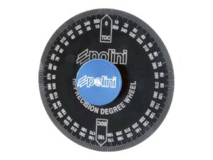 Polini 220mm-es alumínium fokolótárcsa (M8x1mm, M10x1.25mm és M12x1.25mm-es menet adapterekkel)