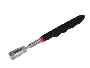 Motomotors LED-es 190-800mm-es teleszkópos mágneses felszedő bot, 3.6kg-os kapacitás