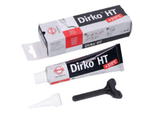 Motomotors Dirko HT szilikon fekete -60°C és 315°C között 70ml