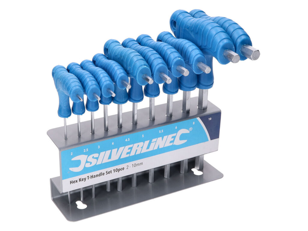 Silverline 2-10 mm-es hatlapos csavarkulcs készlet 10 darab