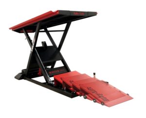 BIKE LIFT Emelőasztal Master 504 Fekete/Piros - MA504-003