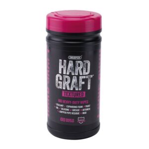 DRAPER Hard Graft többcélú texturált törlőkendők (100 darabos tubus)