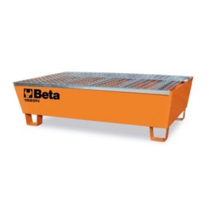 BETA acél hordóállvány (szállítható) 2 hordó (egyenként 200 liter) tárolására