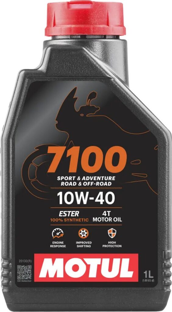 Motul 7100 MA2 4T 100% szintetikus motorolaj 10W40 1L