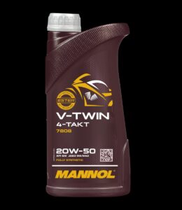 Unknown MANNOL 4T V-TWIN 20W50 1L motorolaj