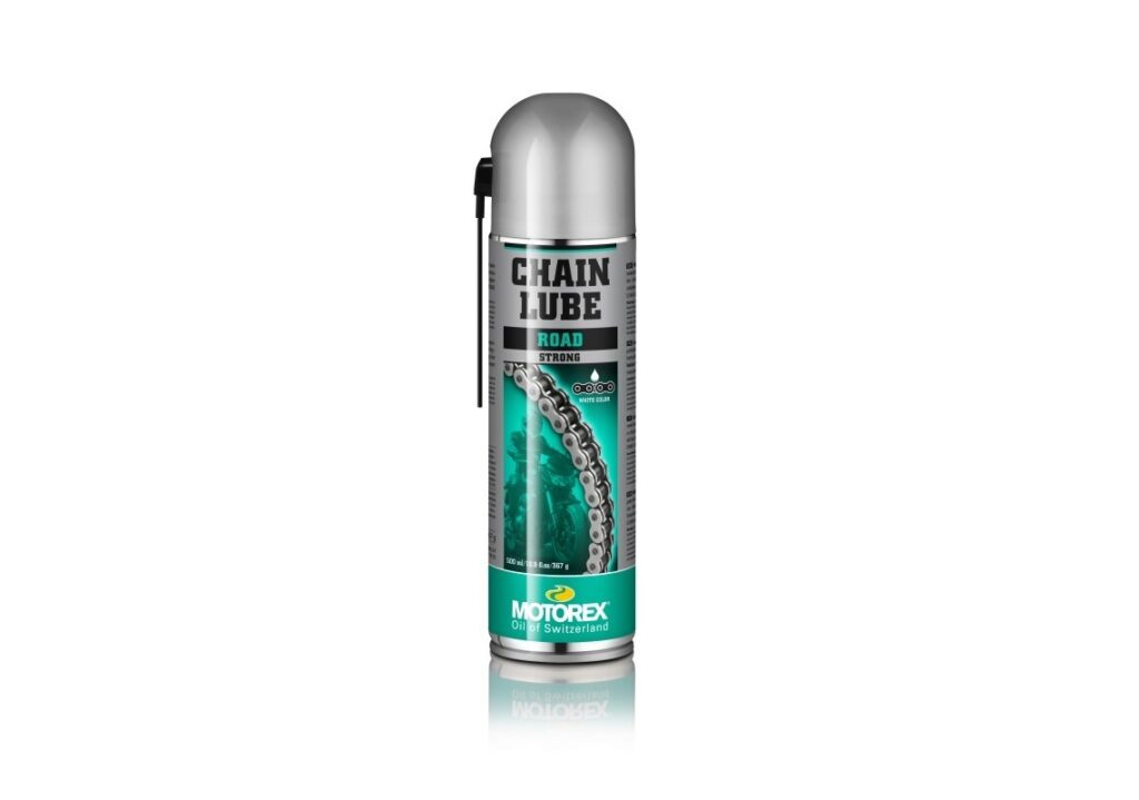 Motorex Chain Lube Road Strong Fehér lánckenő spray 500 ml