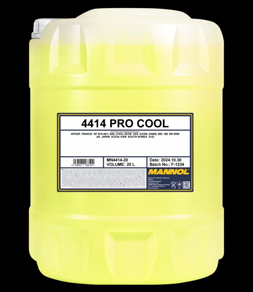 Mannol Pro Cool 20L hűtőfolyadék
