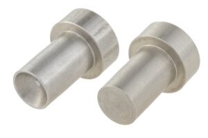 SIP Spareparts SIP Szegecsfej adapter készlet padlócsíkhoz, szegecselő szerszámhoz, 1 db lapos / 1 db kerek