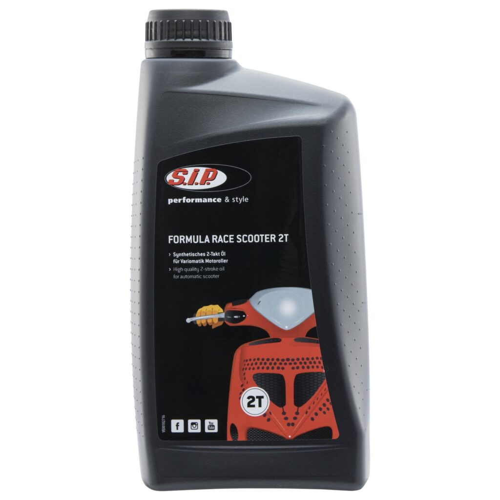 SIP Performance SIP Formula Race 2T szintetikus olaj automata robogókhoz, 1000 ml
