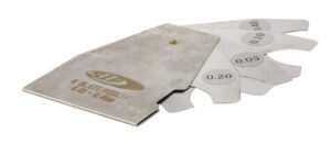 SIP Spareparts SIP G-2107025 hézagmérő váltóhoz, 0,05-0,10-0,20-0,40 mm, rozsdamentes acél