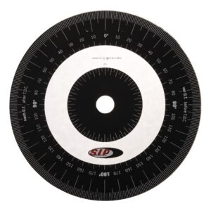 SIP SPAREPARTS gyújtásállító foktárcsa Vespa/Lambretta/Scooter/Maxiscooter modellekhez, műanyag