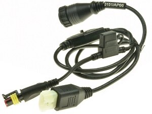 Texa 3151/AP66 Yamaha cross motorkerékpár diagnosztikai és tápkábel TEXA-3913318