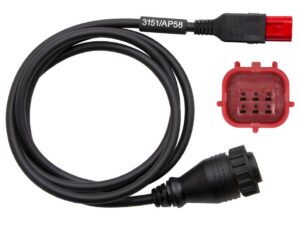 Texa 3151/AP58 OBD EURO 5 motorkerékpár diagnosztikai kábel