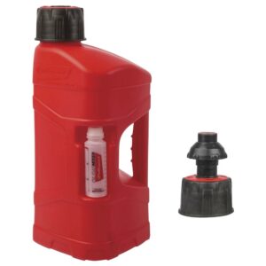 POLISPORT (Motorisé) POLISPORT PROOCTANE 10 l piros üzemanyag kanna (gyors töltősapka, 125 ml olaj adagolóval)