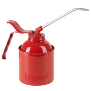 PRESSOL Fém olajozó, piros, 500 ml, hajlékony csővel 135 mm (darabra értékesítve)