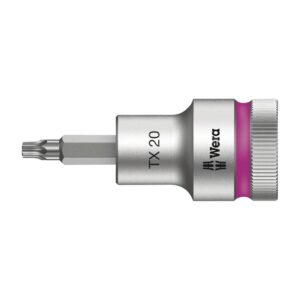 WERA 8767 HF Zyklop Torx dugókulcs 1/2'', Ø 20 mm, hossz: 60 mm (darabra értékesítve) – Német műhelyszerszám