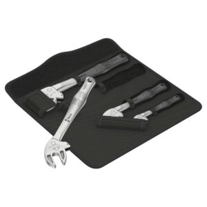 WERA 6004 JOKER 4 részes önbeálló villáskulcs készlet – metrikus/colos – Ø 7–19 mm vagy 1/4–3/4" króm-molibdén – német műhelyszerszám