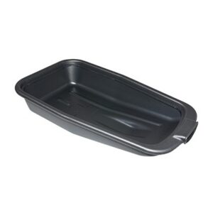 BUZZETTI Olajleeresztő tálca kiöntőcsővel, 2 literes (380x212x73 mm) (0543)
