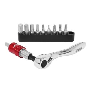 P2R (Motorisé) P2R szerszámkészlet imbuszvégekkel 2-3-4-5-6-8 mm, Torx T25-T30, csavarhúzóval, tokban