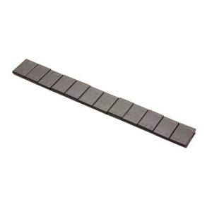 TIP TOP 5663990 Öntapadós keréksúly rúd, 12 x 5g, 3.8 mm vastag, fekete, fekete felnikhez (10 rúd/doboz)