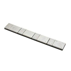 TIP TOP 5663980 Keréksúly ragasztós csíkban: 4 x 5g + 4 x 10g, vastagság 3,8 mm (100 csík/doboz)