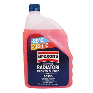 AREXONS univerzális hűtőfolyadék -20°C-tól +121°C-ig, piros (2L)