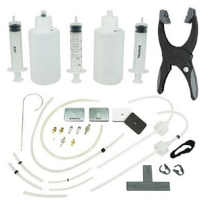 SELECTION P2R (Vélo) SELECTION P2R BLEEDING BRAKE TOOL KIT hidraulikus fék légtelenítő készlet (ásványolaj és DOT, adapterekkel: SRAM, AVID, SHIMANO,