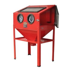 P2R (Motorisé) P2R BLASTIN CABINET 220L, nyomás: 3–8 bar, áramlás: 145 l/perc (88x57x140 cm)