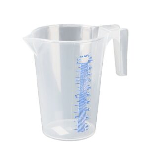 PRESSOL 2074749187457752 Mérőedény, polietilén, áttetsző, 1 liter (darabonként)